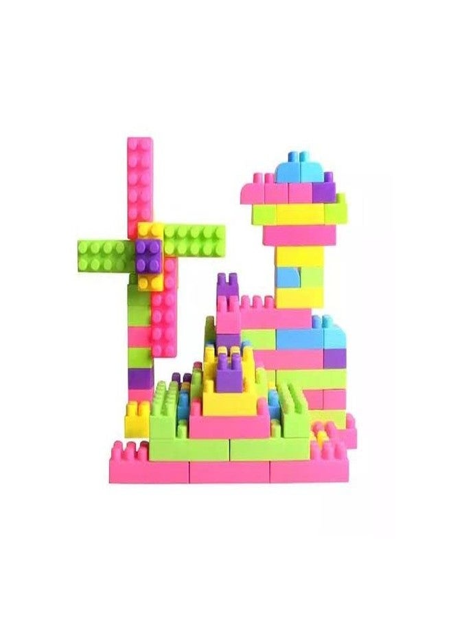 PULSBERY مكعبات بناء بولسبري للأطفال - 200 قطعة من المكعبات، مجموعة بناء إبداعية مع أقفال أنبوبية وعجلات، ألعاب تعليمية للأطفال في مرحلة ما قبل المدرسة (مكعبات أحجية) - Image 4